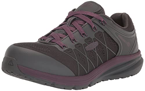 KEEN Utility Vista Energy ESD-w Damen-Sneaker, Magnet/Pflaumenviolett, 8.5 von KEEN Utility