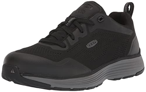 KEEN Utility Women's Sparta 2 Low Alloy Toe ESD Industrial Work Sneakers, Steel Grey/Black, 9.5 Wide von KEEN Utility