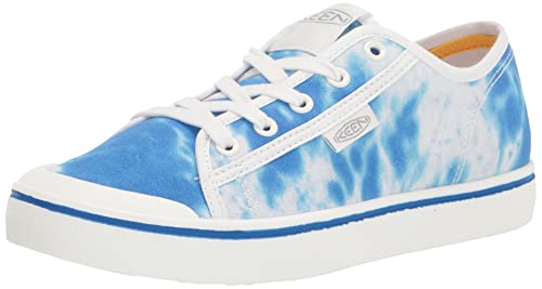 KEEN Elsa 5 Damen-Sneaker, lässig, bequem, Blau/Weiß, 38.5 EU von KEEN