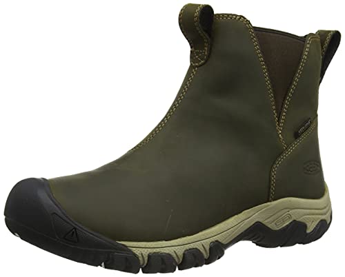 KEEN Damen Greta Chelsea Wp-w Schneestiefel, Olive Timberwolf, 37.5 EU von KEEN