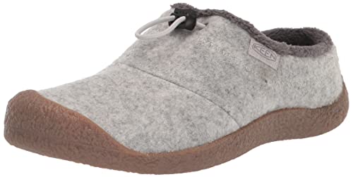 KEEN Damen Howser 3 Slide Slipper, Light Gray Wool/Vapor, 39.5 EU von KEEN