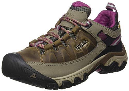 KEEN Damen Targhee 3 Waterproof Wanderschuh, Weiss Boysenberry, 39 EU von KEEN