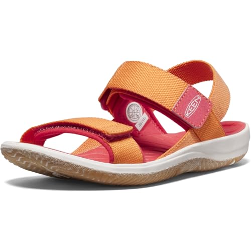 KEEN Unisex Kinder Elle Backstrap Slingback Sandalen, Tangerine Cayenne, 36 EU von KEEN