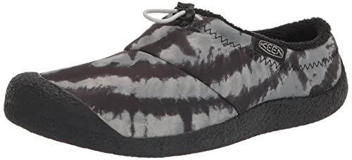 KEEN Herren Howser 3 Slide Comfy Durable Hausschuhe, Schwarze Krawatte, 43 EU von KEEN