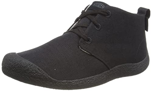 KEEN Herren Mosey Canvas Chukka Boots, Black/Black, 43 EU von KEEN