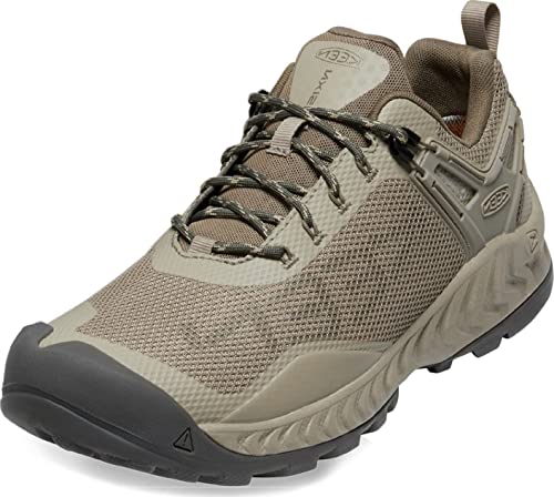 KEEN Herren Nxis Evo Waterproof Wanderschuhe, Brindle Canteen, 42.5 EU von KEEN