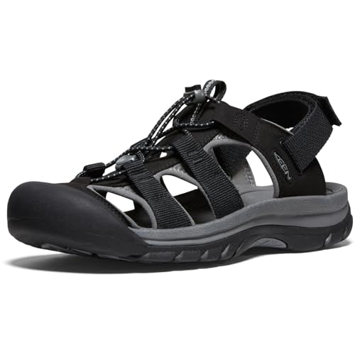 KEEN Herren Rapids H2 Sandalen, Black/Steel Grey, 40 EU KEEN Herren Rapids H2 Sandalen, Black/Steel Grey, 40 EU von KEEN