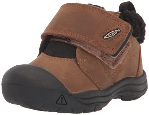 KEEN Kinder Kootenay 4 Mid Waterproof Stiefelette, Gerösteter Kokosdampf, 35 EU von KEEN