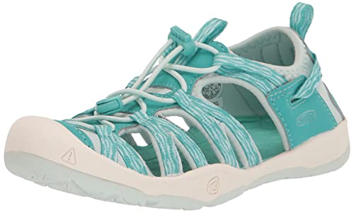 KEEN Unisex Kinder Moxie Sandalen, Waterfall Blue Glass, 31 EU von KEEN