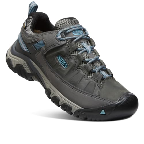 KEEN Damen Targhee 3 Waterproof Wanderschuh, Magnet Atlantic Blue, 41 EU von KEEN