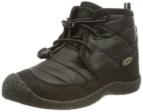 KEEN Unisex Kinder Howser 2 Waterproof Chukka Boots, Schwarz, 35 EU von KEEN