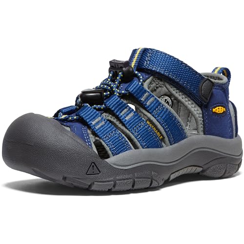 KEEN Unisex-Kinder Newport H2 Trekking- & Wandersandalen, Blau (Blue Depths/Gargoyle), 24 EU von KEEN