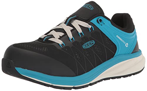 KEEN Utility Herren Vista Energy + CT Arbeitsschuh, wasserdicht, Hawaiian Ocean/Black, 9 US Wide von KEEN