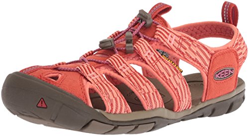 Keen Damen Clearwater CNX Sandalen Trekking-& Wanderschuhe, Orange (Summer Fig/crabapple Summer Fig/crabapple), 37.5 EU von KEEN