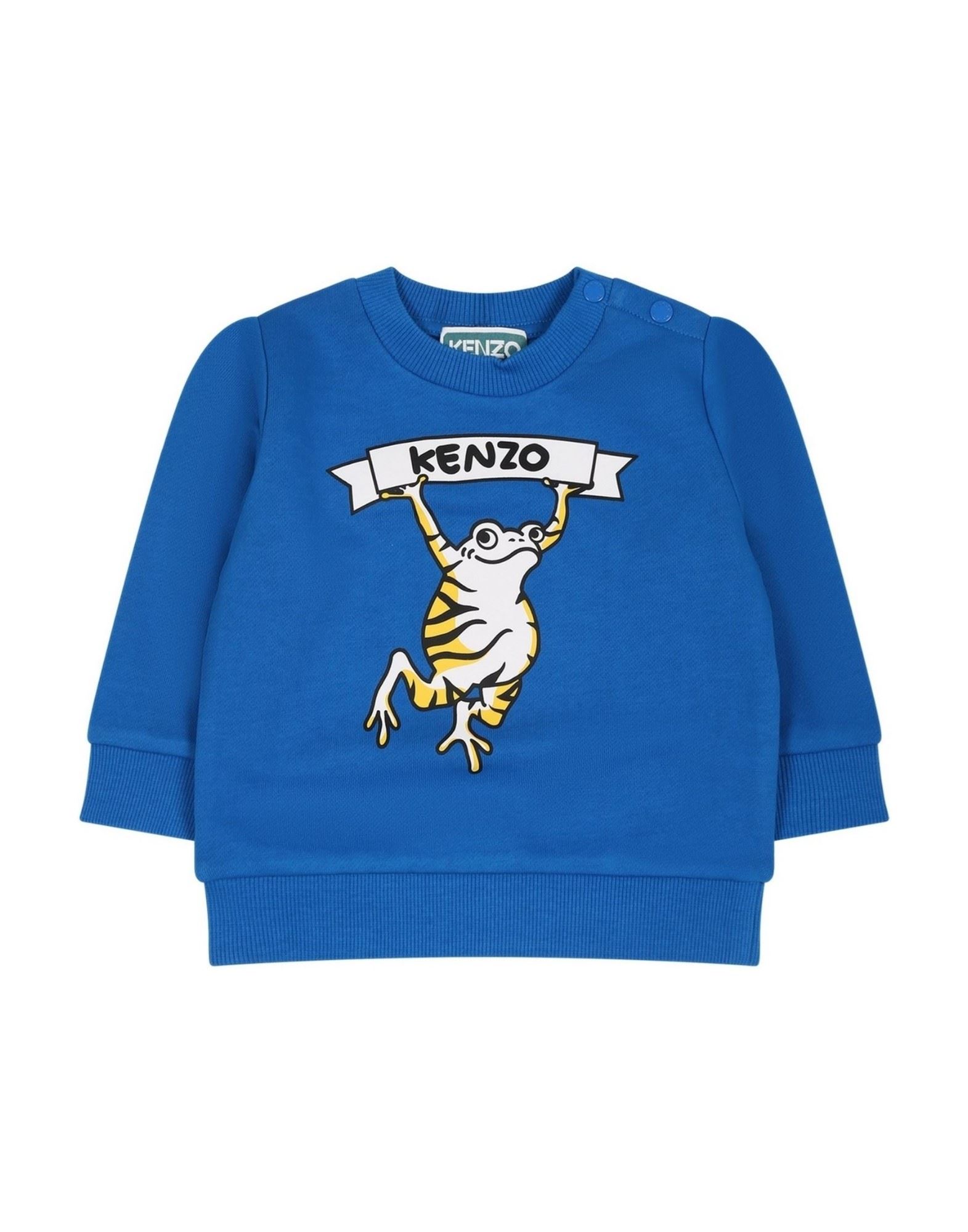 KENZO Sweatshirt Kinder Azurblau von KENZO