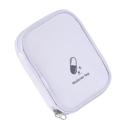 KEXIAO Tragbare Minis-Erste-Hilfe-Tasche, leer, kleine Reisetasche, Reißverschluss, praktische Pillentasche für Reisen und Zuhause KEXIAO Tragbare Minis-Erste-Hilfe-Tasche, leer, kleine Reisetasche, Reißverschluss, praktische Pillentasche für Reisen und Zuhause von KEXIAO