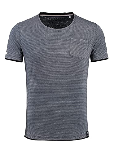 KEY LARGO Herren Karl-Heinz Round T-Shirt, Atlantic Blue (1211), XXL von KEY LARGO