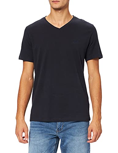 KEY LARGO Herren Yummy v-Neck Double Pack T-Shirt, Navy (1200), L von KEY LARGO