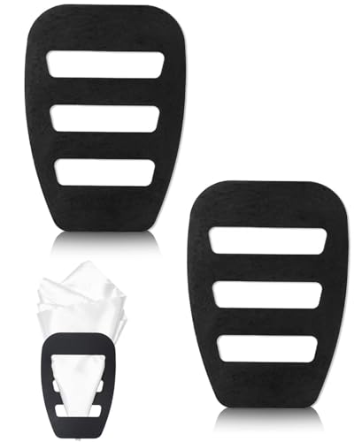 KGDUYC 2 Stück Einstecktuchhalter, Taschentuchhalter, Herren Hochzeit Smoking Anzug Dinner Jacket Herren Einstecktuch Accessoire KGDUYC 2 Stück Einstecktuchhalter, Taschentuchhalter, Herren Hochzeit Smoking Anzug Dinner Jacket Herren Einstecktuch Accessoire von KGDUYC