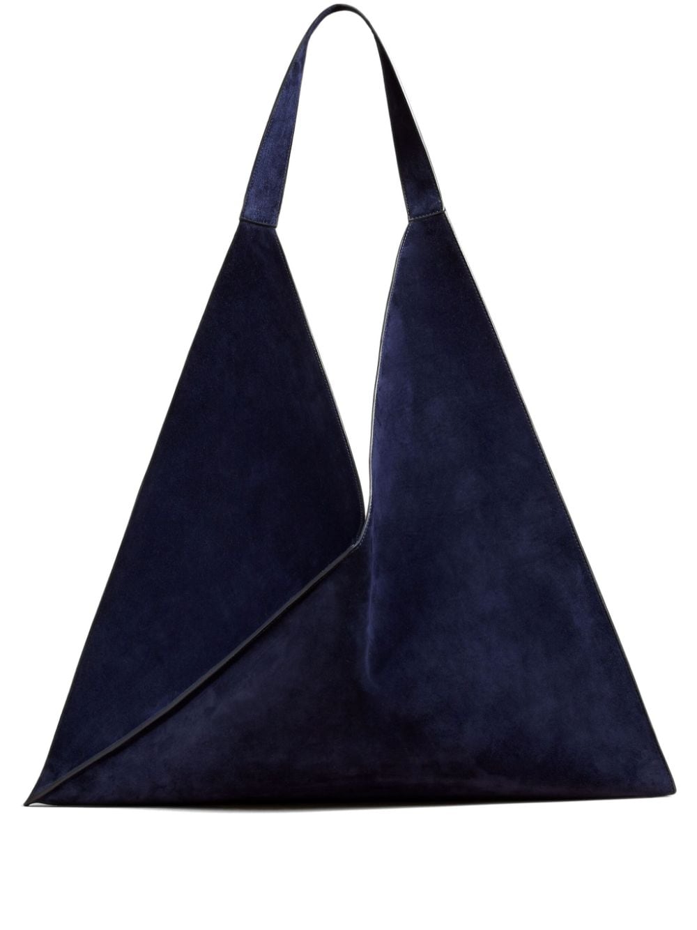 KHAITE The Sara Handtasche aus Wildleder - Blau von KHAITE