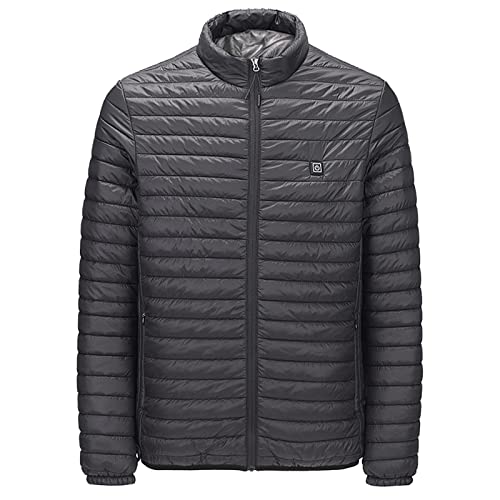 KHIRVWL Beheizbare Jacke Herren Frauen Clearance, Wasserdicht Winddicht Warm Softshell Winter Jacke Elektrischer Beheizte Jacken Ohne Kapuze Heizjacke FüR Outdoor Wandern Jagd Motorrad Camping KHIRVWL Beheizbare Jacke Herren Frauen Clearance, Wasserdicht Winddicht Warm Softshell Winter Jacke Elektrischer Beheizte Jacken Ohne Kapuze Heizjacke FüR Outdoor Wandern Jagd Motorrad Camping von KHIRVWL