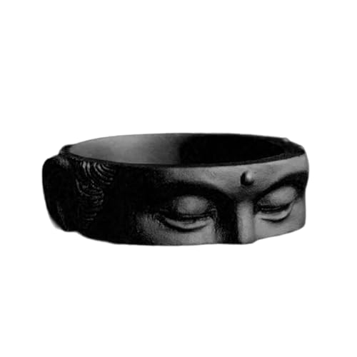 KHZen Stilvolle Fingerringe Persönlichkeit Buddhas Halbgesicht Ringe Schmücken Verstellbare Offene Ringe Schmuck Buddhist Accessoire KHZen Stilvolle Fingerringe Persönlichkeit Buddhas Halbgesicht Ringe Schmücken Verstellbare Offene Ringe Schmuck Buddhist Accessoire von KHZen