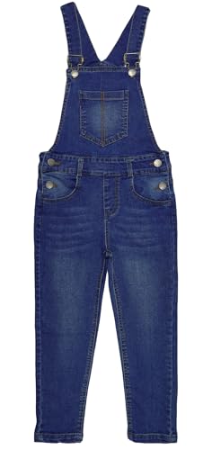 KIDSCOOL SPACE Jungen-Jeans-Overalls,Einfacher großer Lätzchen-Overall aus weichem, dehnbarem Denim,Blau,7–8 Jahre KIDSCOOL SPACE Jungen-Jeans-Overalls,Einfacher großer Lätzchen-Overall aus weichem, dehnbarem Denim,Blau,7–8 Jahre von KIDSCOOL SPACE