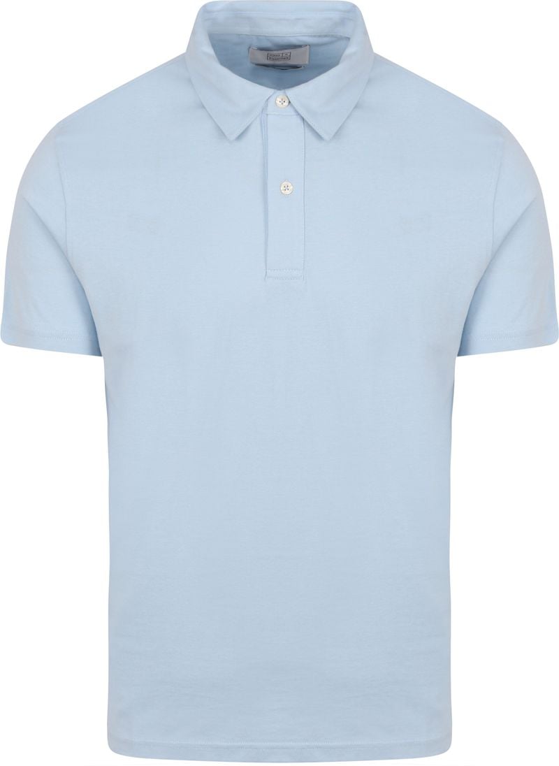 King Essentials The James Poloshirt Hellblau - Größe L von KING Essentials