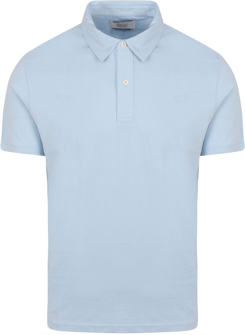 King Essentials The James Poloshirt Hellblau - Größe M von KING Essentials