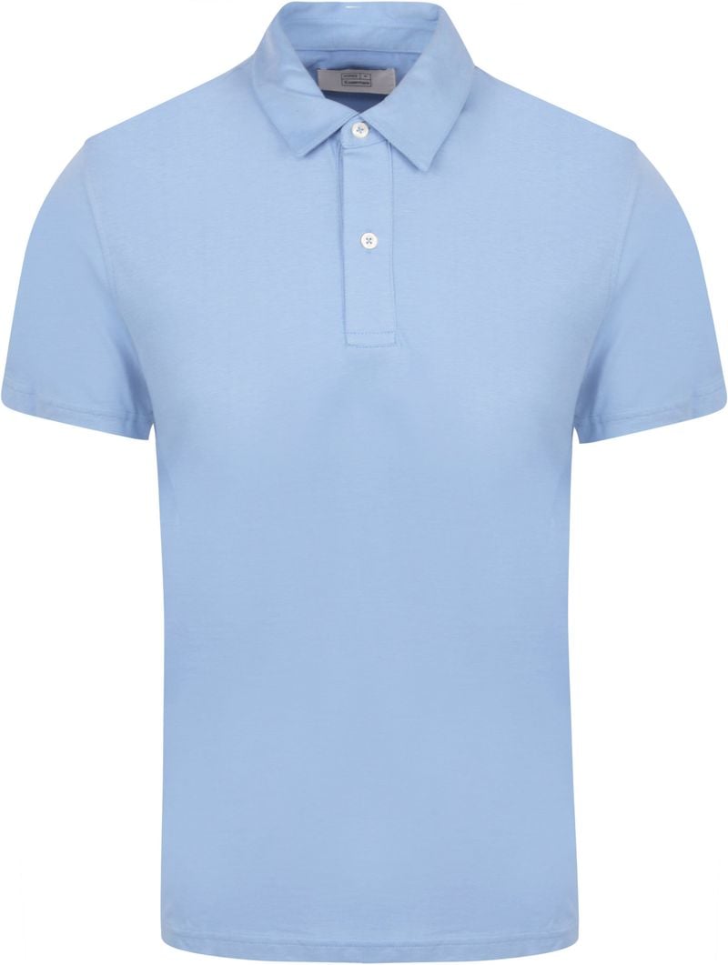 King Essentials The James Poloshirt Mid Blau - Größe S von KING Essentials