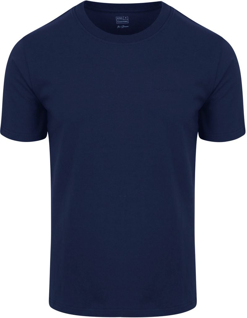 King Essentials The Shawn T-Shirt Navy - Größe L von KING Essentials