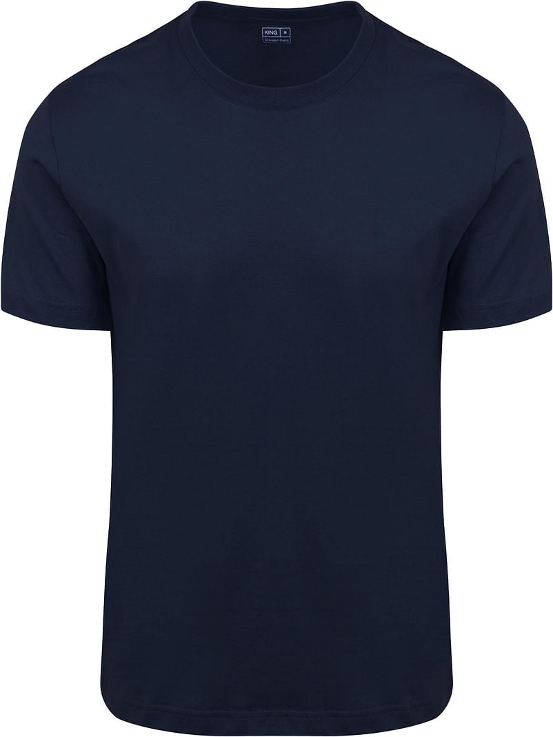 King Essentials The Steve T-Shirt Navy - Größe M von KING Essentials