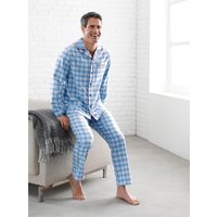 Witt Herren Pyjama, jeansblau von KINGsCLUB