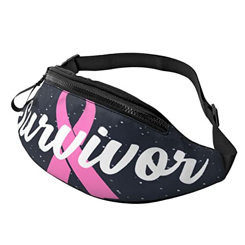 Brustkrebs-Überlebende Bauchtasche, modische Hüfttasche, verstellbare Hüfttasche für Männer und Frauen, Schwarz , Einheitsgröße, Hüfttaschen Brustkrebs-Überlebende Bauchtasche, modische Hüfttasche, verstellbare Hüfttasche für Männer und Frauen, Schwarz , Einheitsgröße, Hüfttaschen von KKKKKOUU