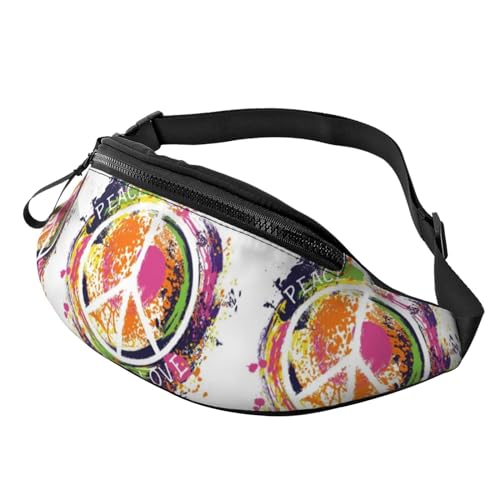 Bunte Bauchtasche für Damen und Herren, lässige Hüfttasche für Outdoor, Workout, Laufen, Wandern, Radfahren, Schwarz , Einheitsgröße, Hüfttaschen Bunte Bauchtasche für Damen und Herren, lässige Hüfttasche für Outdoor, Workout, Laufen, Wandern, Radfahren, Schwarz , Einheitsgröße, Hüfttaschen von KKKKKOUU