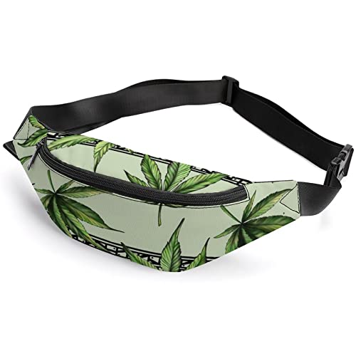 Gürteltasche mit Unkrautblatt und Rasta-Flagge, für Erwachsene und Kinder, Sporttasche für Männer und Frauen, Abstrakter Hintergrund mit Unkrautblättern, Einheitsgröße, Hüfttaschen Gürteltasche mit Unkrautblatt und Rasta-Flagge, für Erwachsene und Kinder, Sporttasche für Männer und Frauen, Abstrakter Hintergrund mit Unkrautblättern, Einheitsgröße, Hüfttaschen von KKKKKOUU