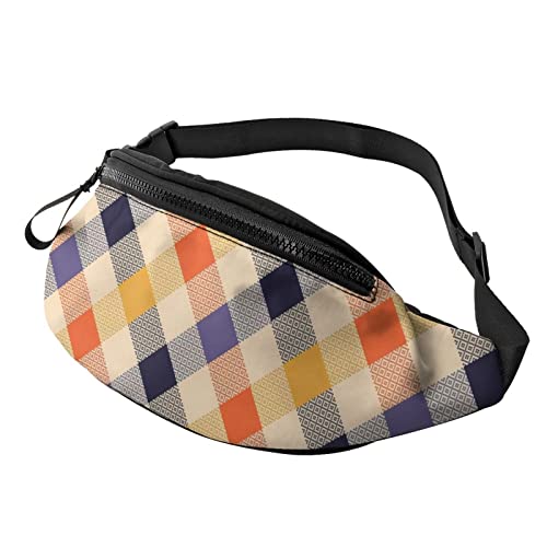 Karierte karierte Bauchtasche, lässige Brusttasche, Hüfttasche, Gürteltasche, Schultertasche, für Damen und Herren, Plaid-9aplaid-9a, Einheitsgröße, Hüfttaschen Karierte karierte Bauchtasche, lässige Brusttasche, Hüfttasche, Gürteltasche, Schultertasche, für Damen und Herren, Plaid-9aplaid-9a, Einheitsgröße, Hüfttaschen von KKKKKOUU