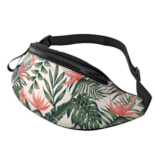 Palmen und Paradies Plumeria Bauchtasche für Damen und Herren, leger, Sport, Laufen, Hüfttasche, verstellbarer Riemen, Schwarz , Einheitsgröße, Hüfttaschen Palmen und Paradies Plumeria Bauchtasche für Damen und Herren, leger, Sport, Laufen, Hüfttasche, verstellbarer Riemen, Schwarz , Einheitsgröße, Hüfttaschen von KKKKKOUU
