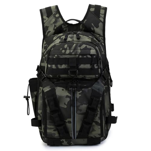 KLOVA Tactically Camping Reise Umhängetasche Angelrucksack Angelgerät Aufbewahrungstasche Wasserabweisend Schultertasche Langlebig Angelgerät Tasche von KLOVA