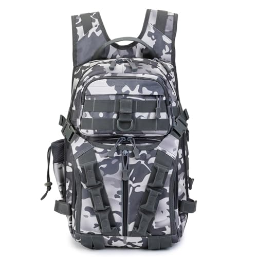 KLOVA Tactically Camping Reise Umhängetasche Angelrucksack Angelgerät Aufbewahrungstasche Wasserabweisend Schultertasche Langlebig Angelgerät Tasche von KLOVA