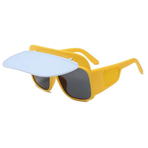 Sonnenbrille Mit Polarisierten Gläsern Kinderbrille Junge Hiphops Trend Angel Sonnenbrille Mit Abnehmbarem Sonnenschutz Für Kleinkinder Sonnenbrille Für Kinder Polarisiert von KLOVA