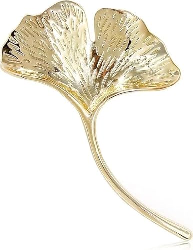 Damen Brosche Tulpe Ginkgo Biloba Kleid Blatt Brosche Damen Schal Schmuck Dekoration Geburtstag Geschenk Party Accessoire Geschenk Geschenk von KLUFO