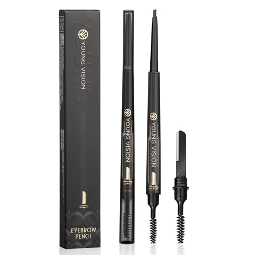 Eyeliner-Stift | Präziser, hochpigmentierter 3-in-1-Cremestift - Wasserfester, einziehbarer Eyeliner-Make-up, wischfester, langlebiger, schnell trocknender Stift für den täglichen Gebrauch Klufo von KLUFO