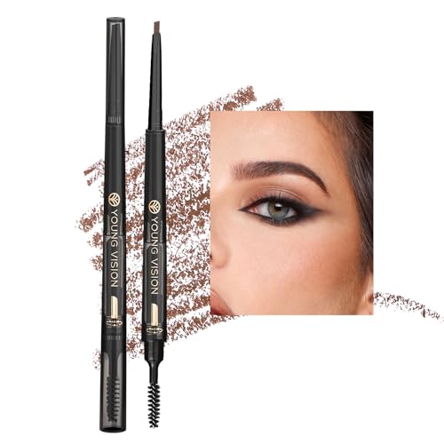 Wasserfester Eyeliner-Stift - hochpigmentierter Präzisions-Eyeliner - Wasserfester, einziehbarer Eyeliner-Make-up, wischfester, langlebiger, schnell trocknender Stift für den täglichen Klufo von KLUFO