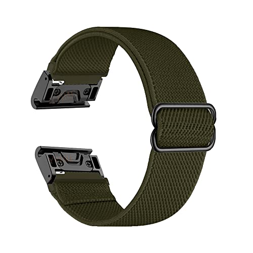 KLVN Nylon-Armband für Garmin Enduro Watch Fenix 6 6X Pro 5X Plus / TACTIX DELTA / MK2i / Forerunner 945 935, 26 mm, 22 mm, 22 mm, Achat von KLVN