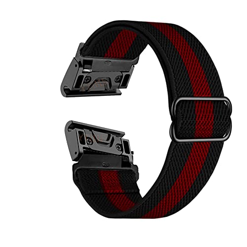 KLVN Nylon-Armband für Garmin Enduro Watch Fenix 6 6X Pro 5X Plus / TACTIX DELTA / MK2i / Forerunner 945 935, 26 mm, 22 mm, For Fenix 3 3HR, Achat von KLVN