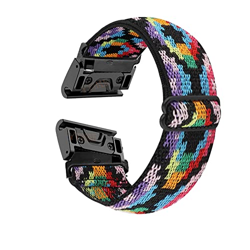 KLVN Nylon-Armband für Garmin Enduro Watch Fenix 6 6X Pro 5X Plus / TACTIX DELTA / MK2i / Forerunner 945 935, 26 mm, 22 mm, For Fenix 5 5Plus, Achat von KLVN