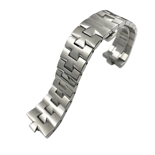 KLVN Uhrenarmband aus Edelstahl, 24 mm, 7 mm, 8 mm, Schnellverschluss-Armbänder für VACHERON CONSTANTIN, 24 mm, Achat von KLVN