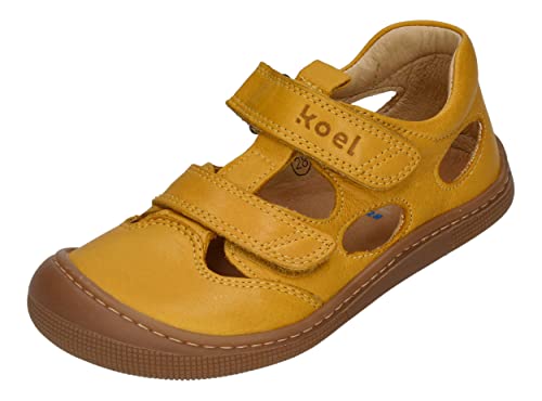 KOEL Barefoot Kinderschuhe - Deen Nappa - Yellow, Größe:33 EU von KOEL