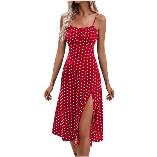 KOG Angebote Sommerkleider Sommerkleid Damen 2025 Kleid Einfarbig Leicht Blusenkleid Swing Teenager Kleider Hemdkleid Baumwolle Hochzeitsgast Kleid Meine Bestellungen Anzeigen Rot M KOG Angebote Sommerkleider Sommerkleid Damen 2025 Kleid Einfarbig Leicht Blusenkleid Swing Teenager Kleider Hemdkleid Baumwolle Hochzeitsgast Kleid Meine Bestellungen Anzeigen Rot M von KOG